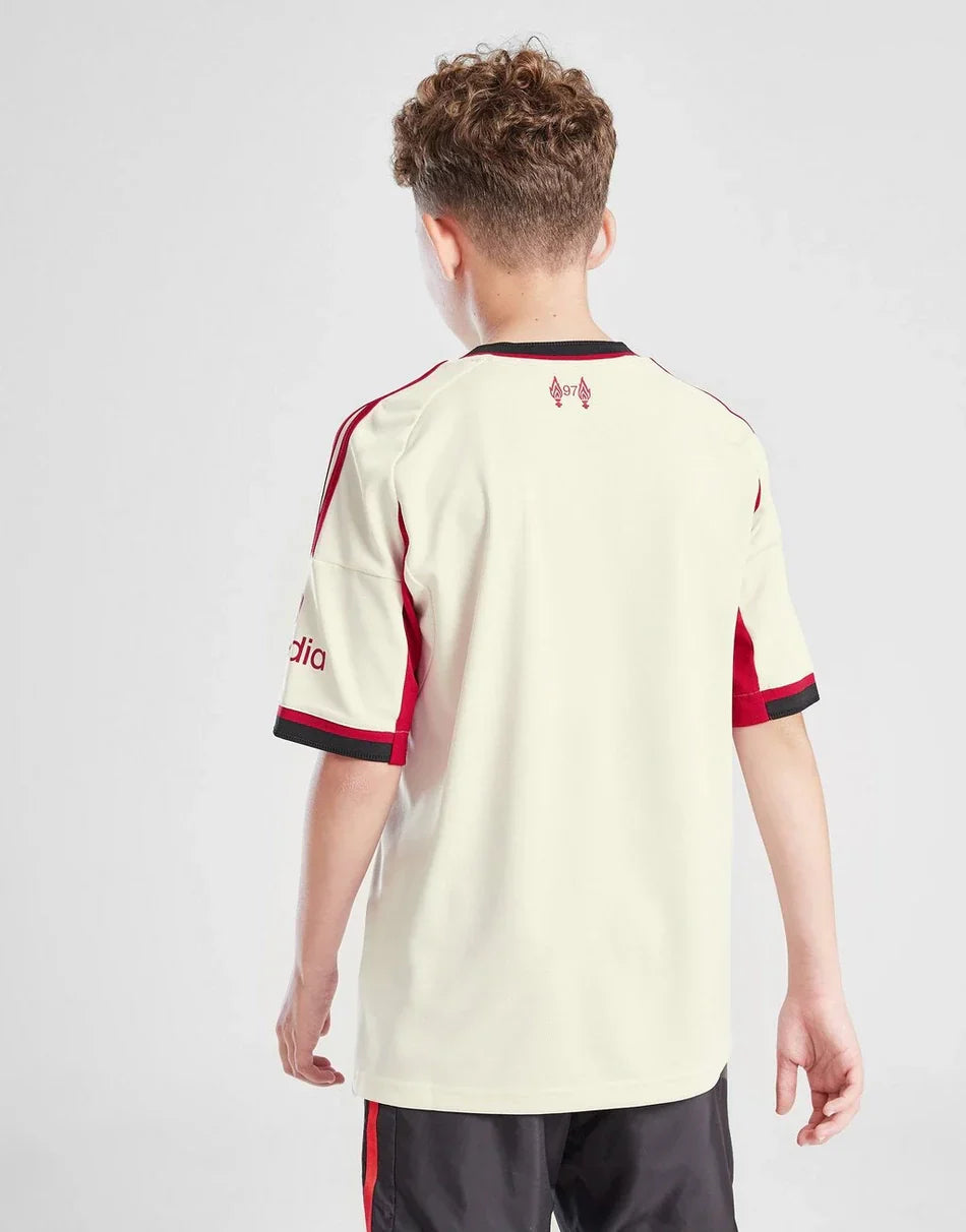 ADIDAS LIVERPOOL FC 2025/26 AWAY SHIRT JUNIOR