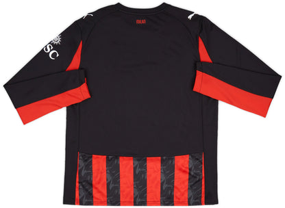 AC MILAN 2025/26 LONG SLEEVE HOME SHIRT
