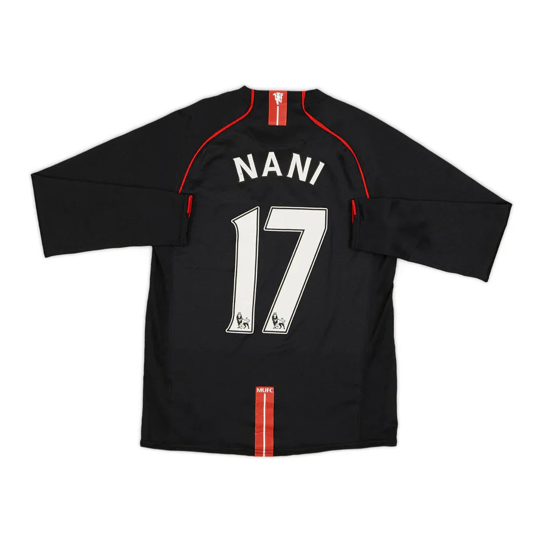 MANCHESTER UNITED 2007/08 RETRO LONG SLEEVE HOME SHIRT