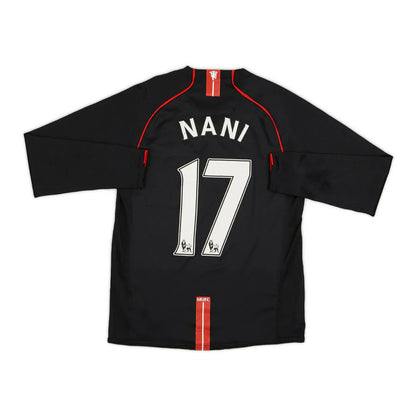 MANCHESTER UNITED 2007/08 RETRO LONG SLEEVE HOME SHIRT