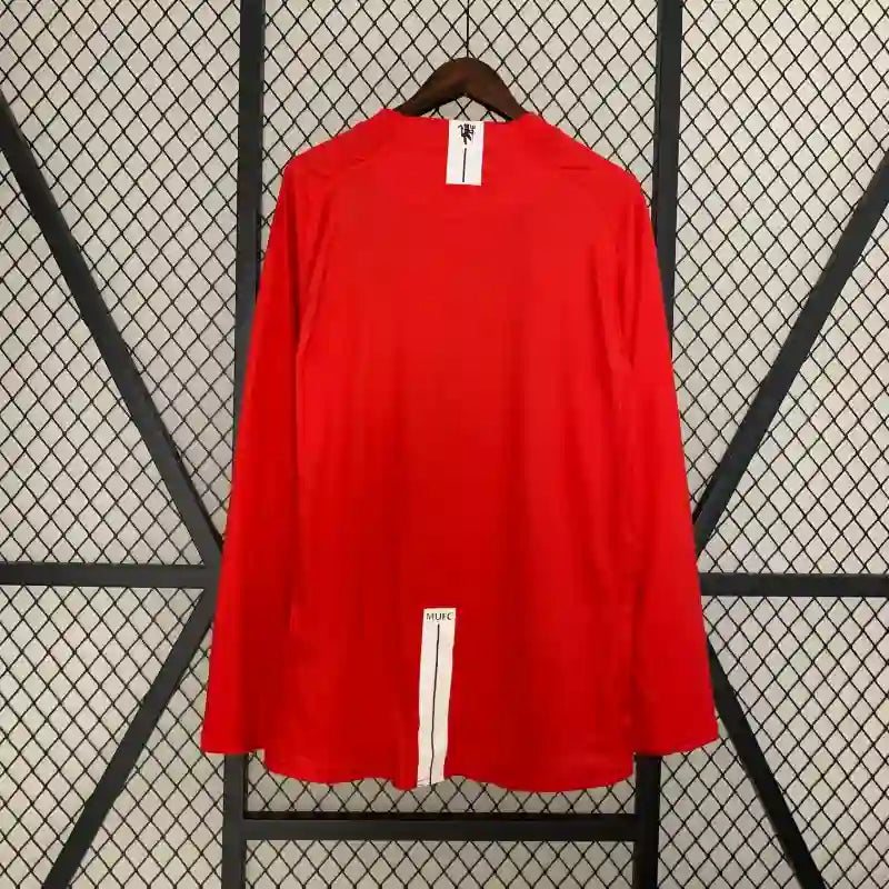 MANCHESTER UNITED FC CLASSIC LONG SLEEVE SHIRT 2007-08