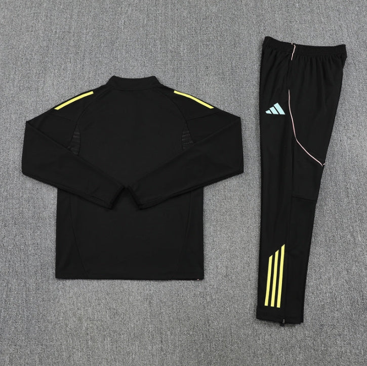 JUVENTUS BLACK AND YELLOW TRACKSUIT