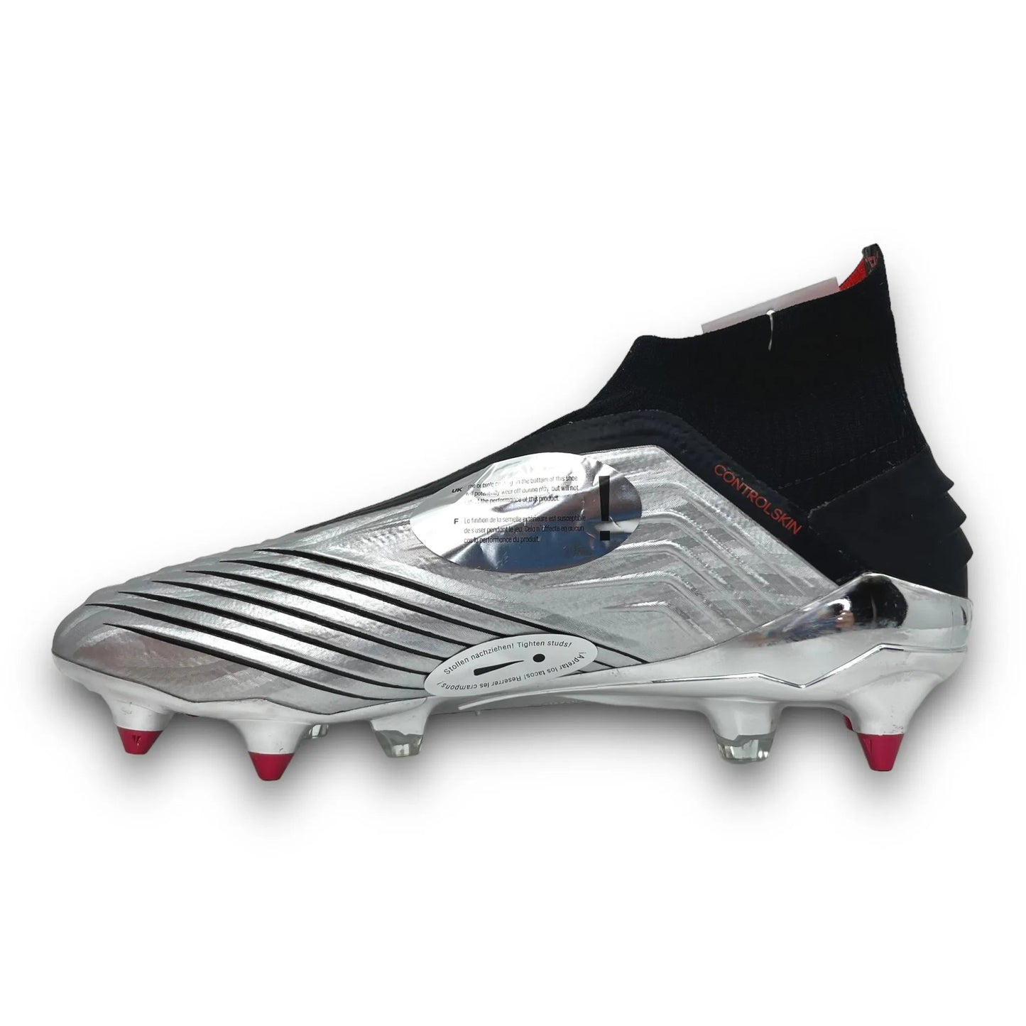 PREDATOR 19+ SG SILVER BLACK