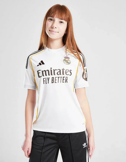 ADIDAS REAL MADRID 2025/26 HOME SHIRT JUNIOR