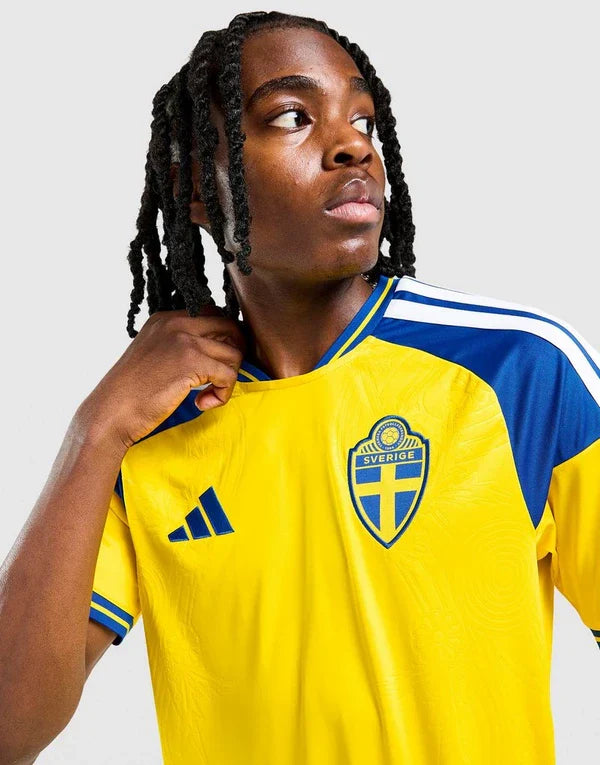 ADIDAS SWEDEN 2026 HOME SHIRT